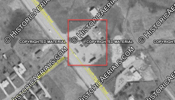 Johnsons Drive-In - 1967 Aerial - Expanded